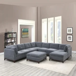 7 Seater Sofa With Foot Rest