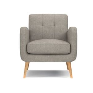 Cushioned Grey-Ash Chair